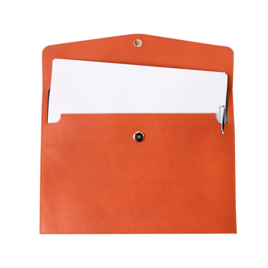 A4 Leather File Bags Open Full